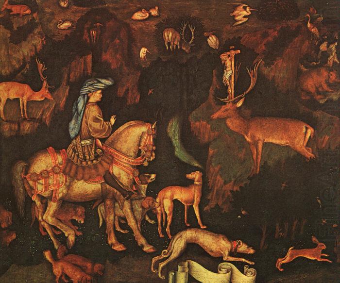 The Vision of St.Eustace, Antonio Pisanello